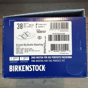 Brand New Arizona Big Buckle Shearling (brown) Size 38